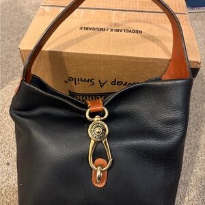 Stylish Black and Brown Hobo Bag
Dooney & Bourke
